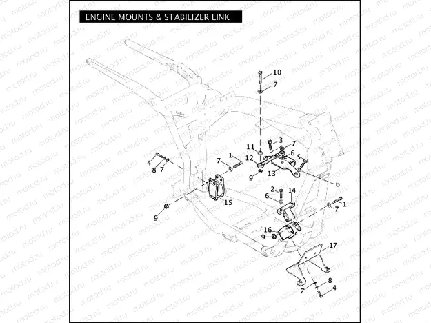 ENGINE MOUNTS & STABILIZER LINK