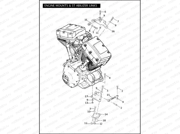 ENGINE MOUNTS & STABILIZER LINKS