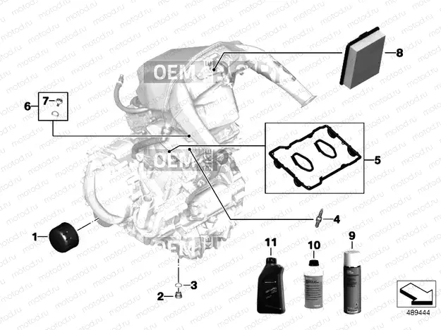 ENGINE OIL / MAINTENANCE SERVICE