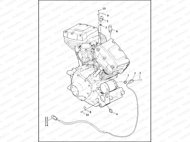 ENGINE SENSORS AND SWITCHES