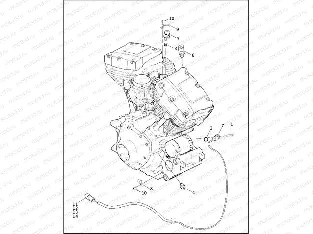 ENGINE SENSORS AND SWITCHES