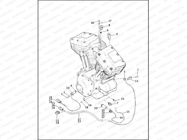 ENGINE SENSORS & SWITCHES