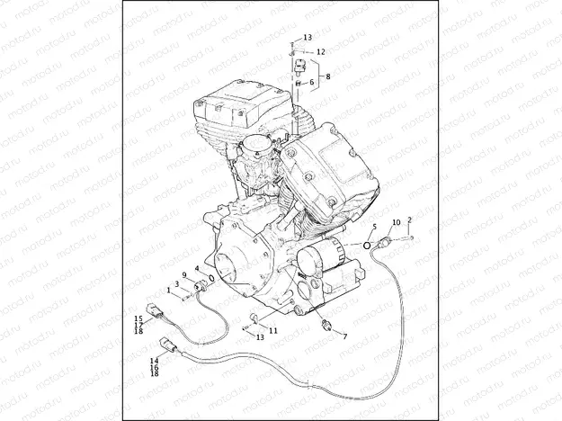 ENGINE SENSORS & SWITCHES