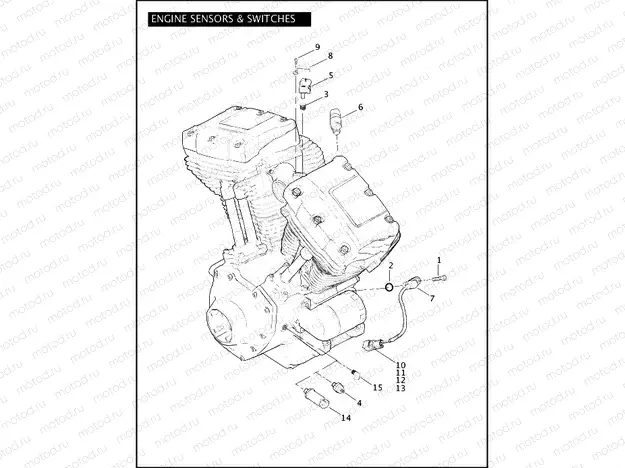 ENGINE SENSORS & SWITCHES