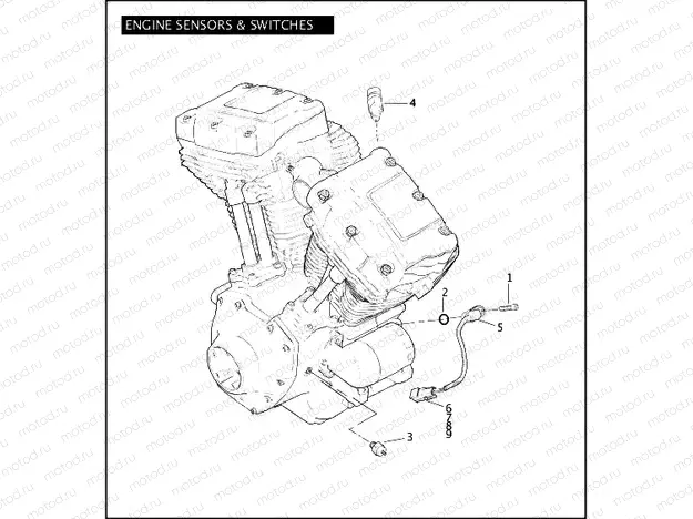 ENGINE SENSORS & SWITCHES