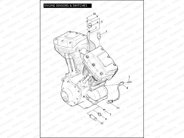 ENGINE SENSORS & SWITCHES