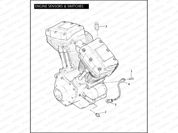 ENGINE SENSORS & SWITCHES