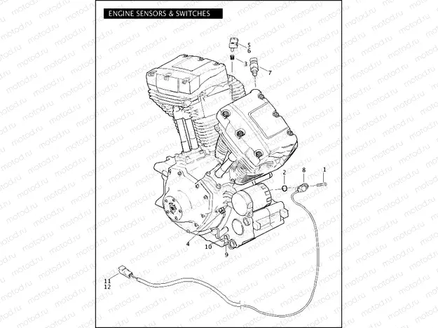 ENGINE SENSORS & SWITCHES