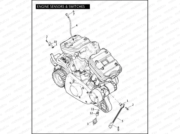 ENGINE SENSORS & SWITCHES