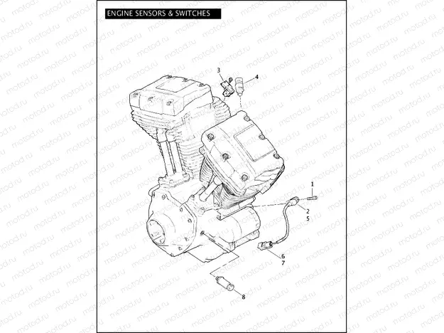 ENGINE SENSORS & SWITCHES