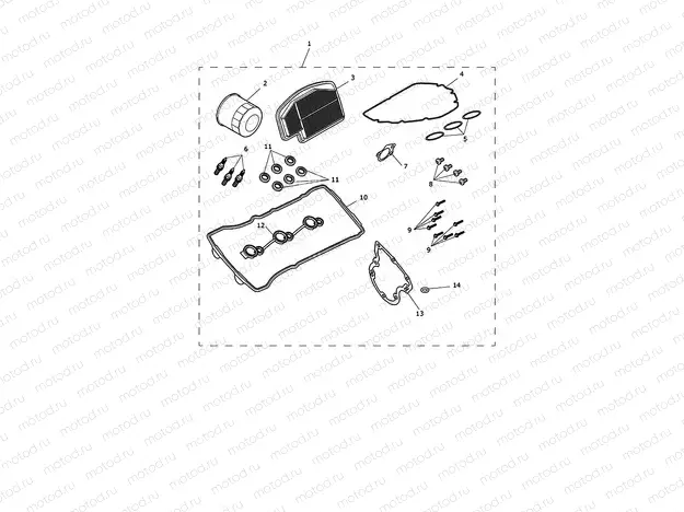 Engine service kit
