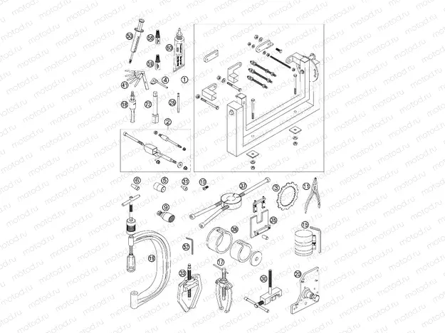 ENGINE - Special tools (engine)