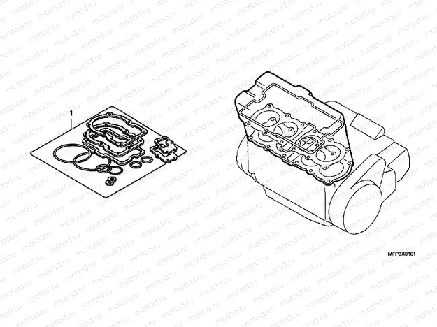 EOP-1-1 GASKET KIT A (CB13009 / S9 / A9 / SA9)