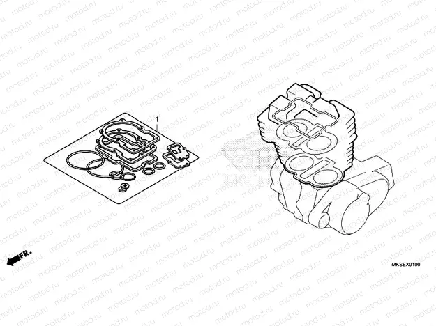 EOP-1 GASKET KIT A