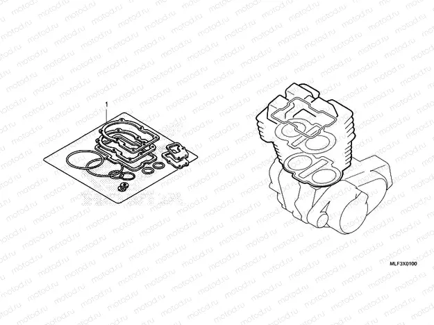 EOP-1 GASKET KIT A