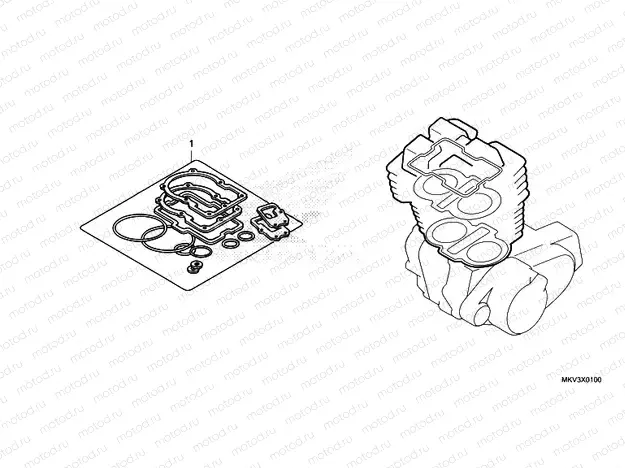 EOP-1 GASKET KIT A
