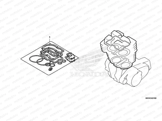 EOP-1 GASKET KIT A