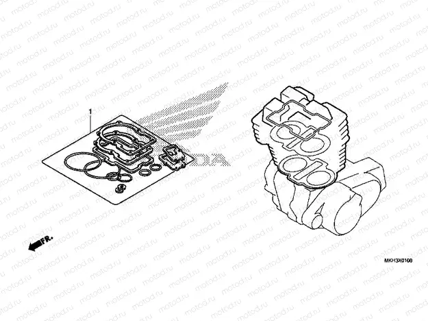 EOP-1 GASKET KIT A