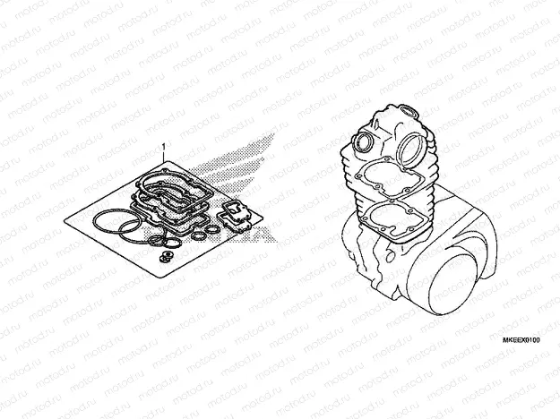 EOP-1 GASKET KIT A