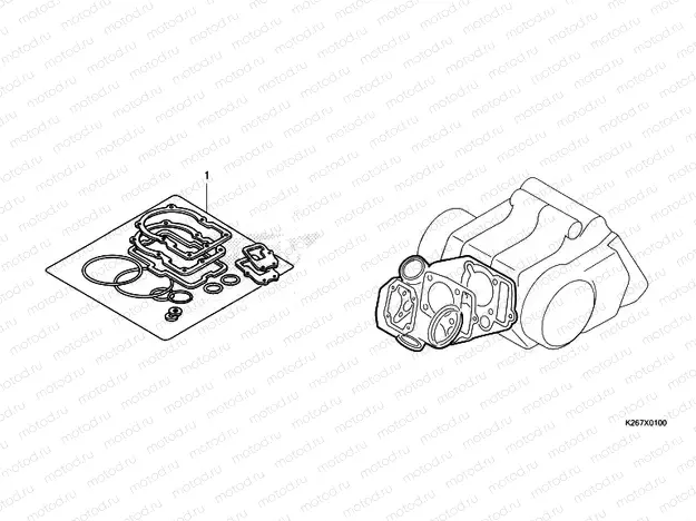EOP-1 GASKET KIT A