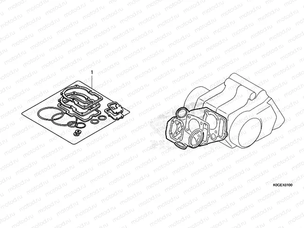 EOP-1 GASKET KIT A