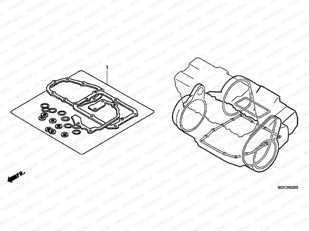 EOP-2 GASKET KIT B