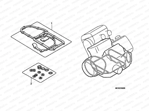 EOP-2 GASKET KIT B