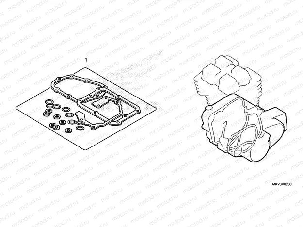 EOP-2 GASKET KIT B