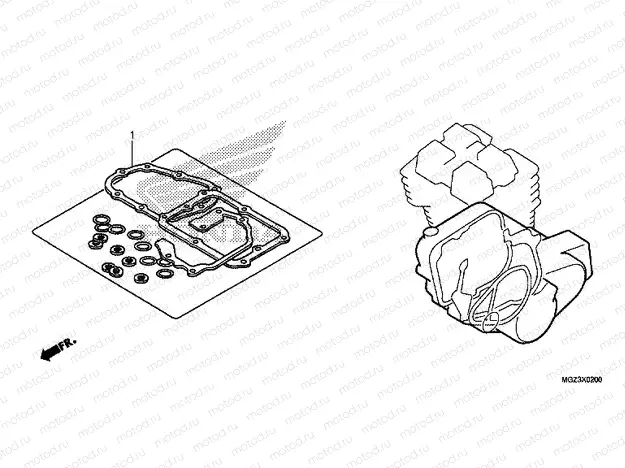 EOP-2 GASKET KIT B