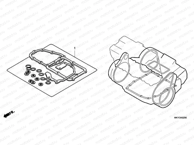EOP-2 GASKET KIT B