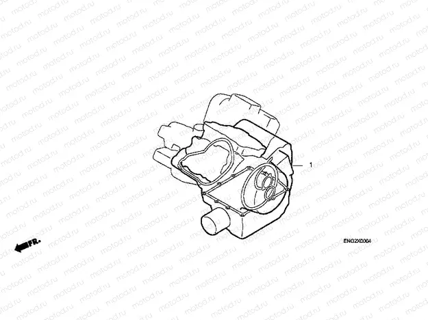 EOP-2 GASKET KIT B (EXCEPT VT1100CW / C2W)