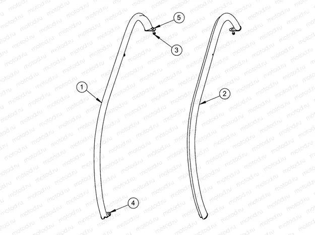EUROPEAN COMPONENTS | EUROPEAN COMPONENTS, ROOF RAILS, EU - e4 (49GEMEUROCOMPS11ROOF)