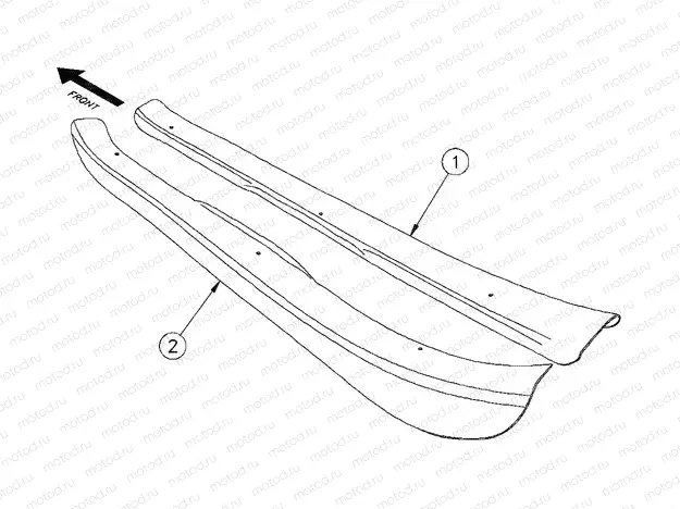 EUROPEAN COMPONENTS | EUROPEAN COMPONENTS, SCUFF GUARDS - e4 (49GEMEUROCOMPS11SCUFFE4)