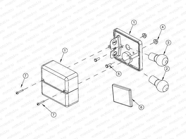 EUROPEAN COMPONENTS | EUROPEAN COMPONENTS, TAILLAMP ECE - e2/e4 (49GEMEUROCOMPS11TAILLAMP)