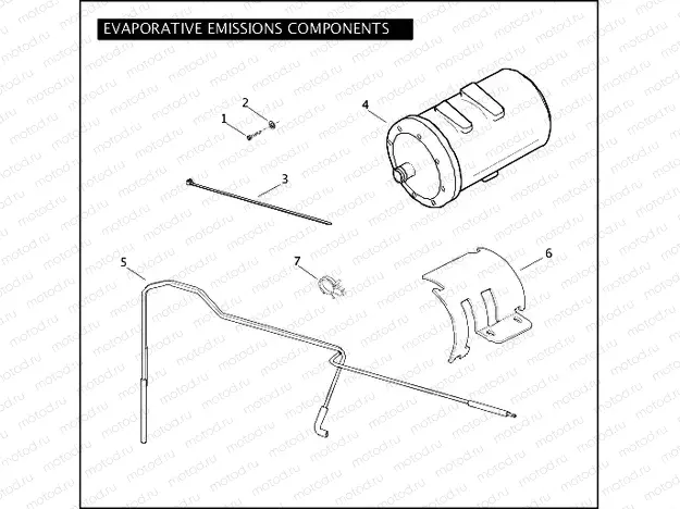 EVAPORATIVE EMISSIONS COMPONENTS