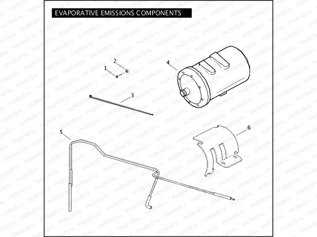 EVAPORATIVE EMISSIONS COMPONENTS
