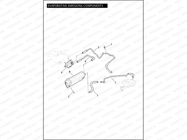 EVAPORATIVE EMISSIONS COMPONENTS