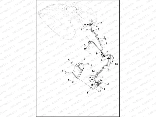 EVAPORATIVE EMISSIONS COMPONENTS