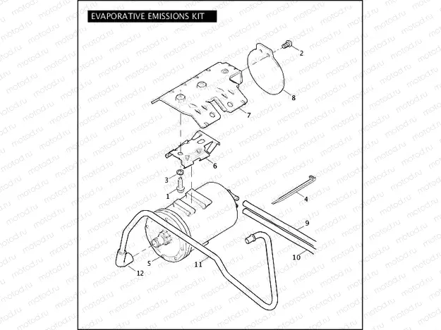 EVAPORATIVE EMISSIONS KIT