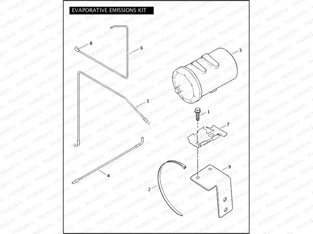 EVAPORATIVE EMISSIONS KIT