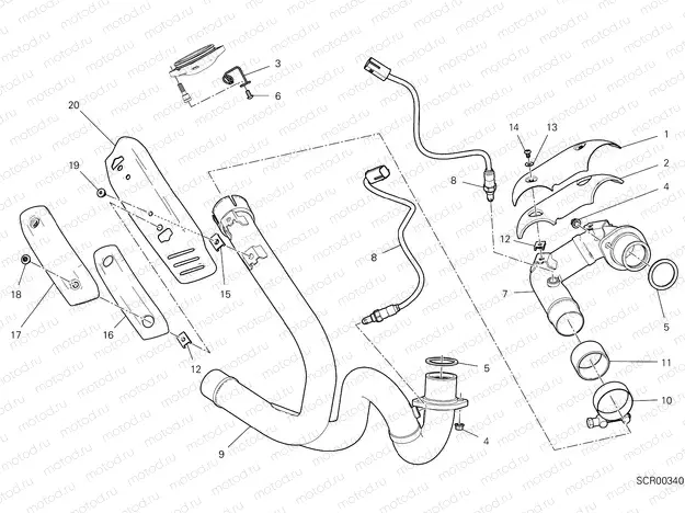 EXHAUSRT PIPE ASSY