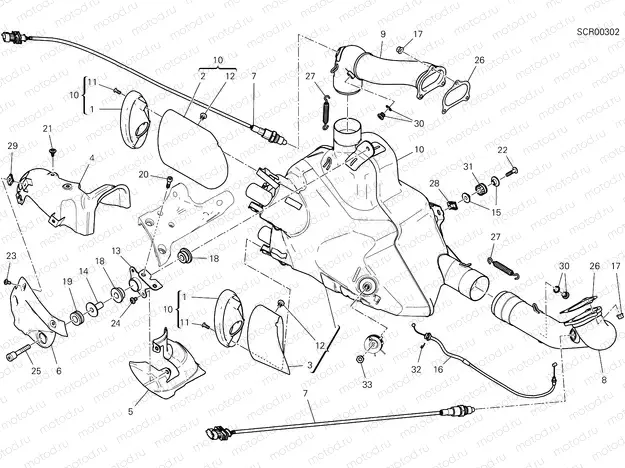EXHAUST MANIFOLD [MOD:DVL1260]