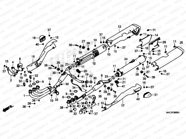 EXHAUST MUFFLER