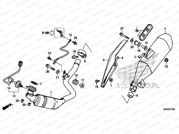 EXHAUST MUFFLER