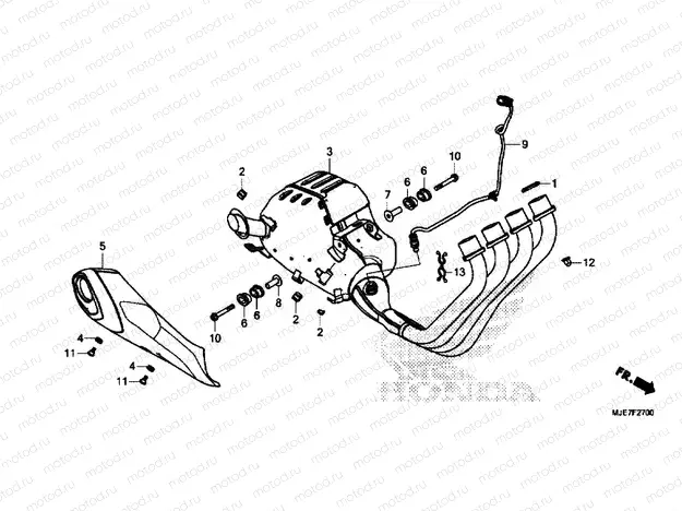 EXHAUST MUFFLER