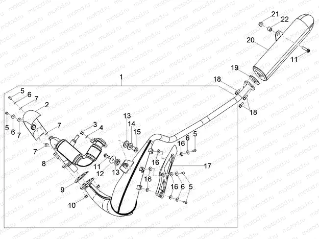 Exhaust pipe