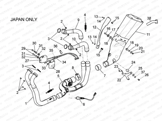 Exhaust pipe II