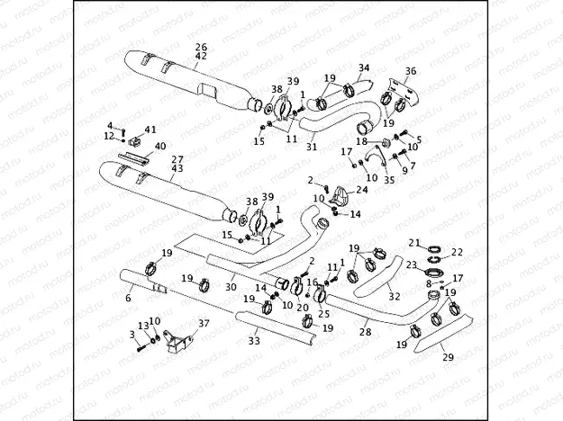 EXHAUST SYSTEM (1 OF 2)