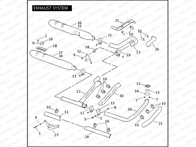 EXHAUST SYSTEM (1 OF 2)