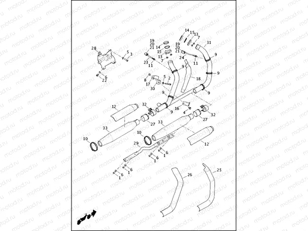 EXHAUST SYSTEM (1 OF 2)